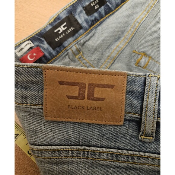 new Jordan Craig straight leg size 40x32 black label Denim blue jeans - Picture 2 of 8